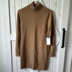 Abercrombie Cashmere mock neck sweater dress